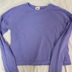 Athleta Girl Purple Long Sleeve Top